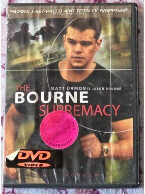 The Bourne Supremacy (DVD, 2004) Fullscreen - Matt Damon